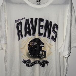 47 Baltimore Ravens White Tee
